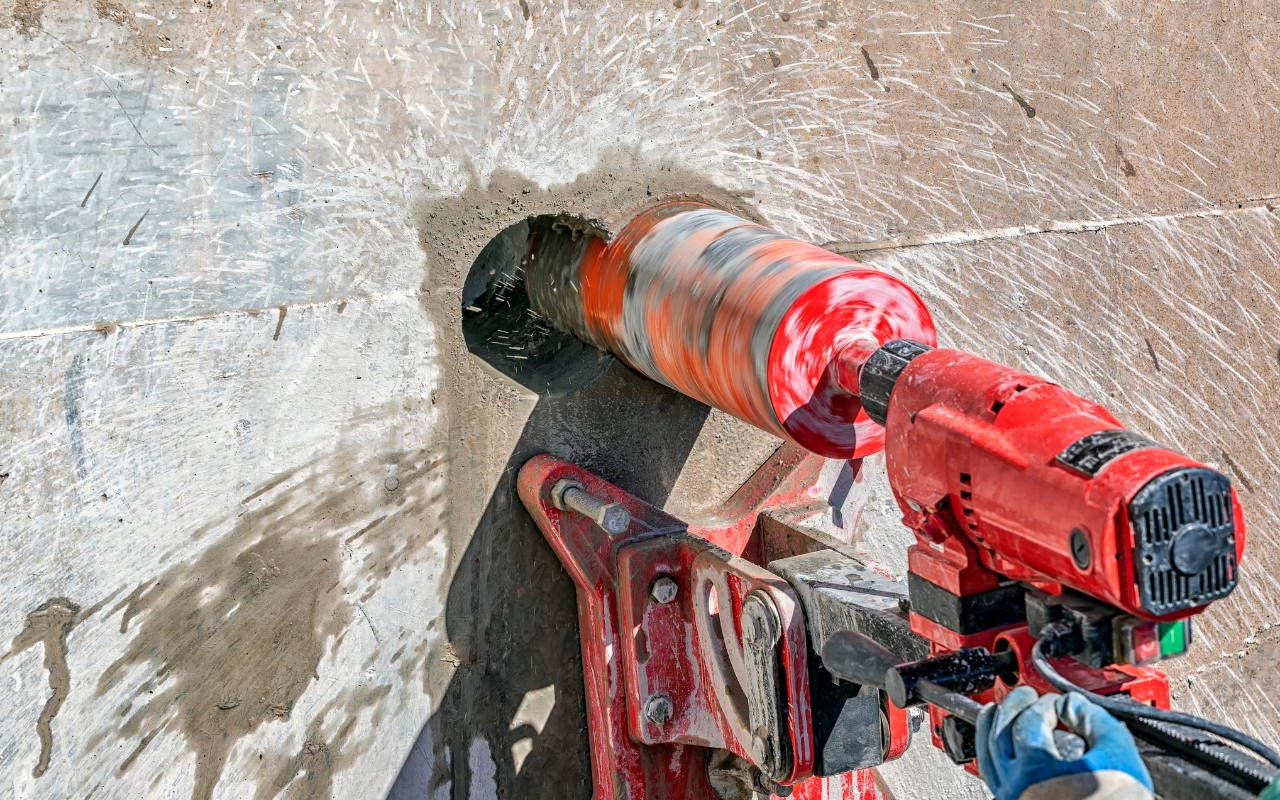 Guide on selecting the right core drill for construction projects.